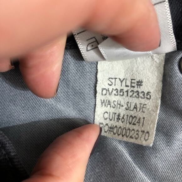 Vince Skinny Crop Denim Jeans in Slate Gray Wash Size 28 - Picture 8 of 8